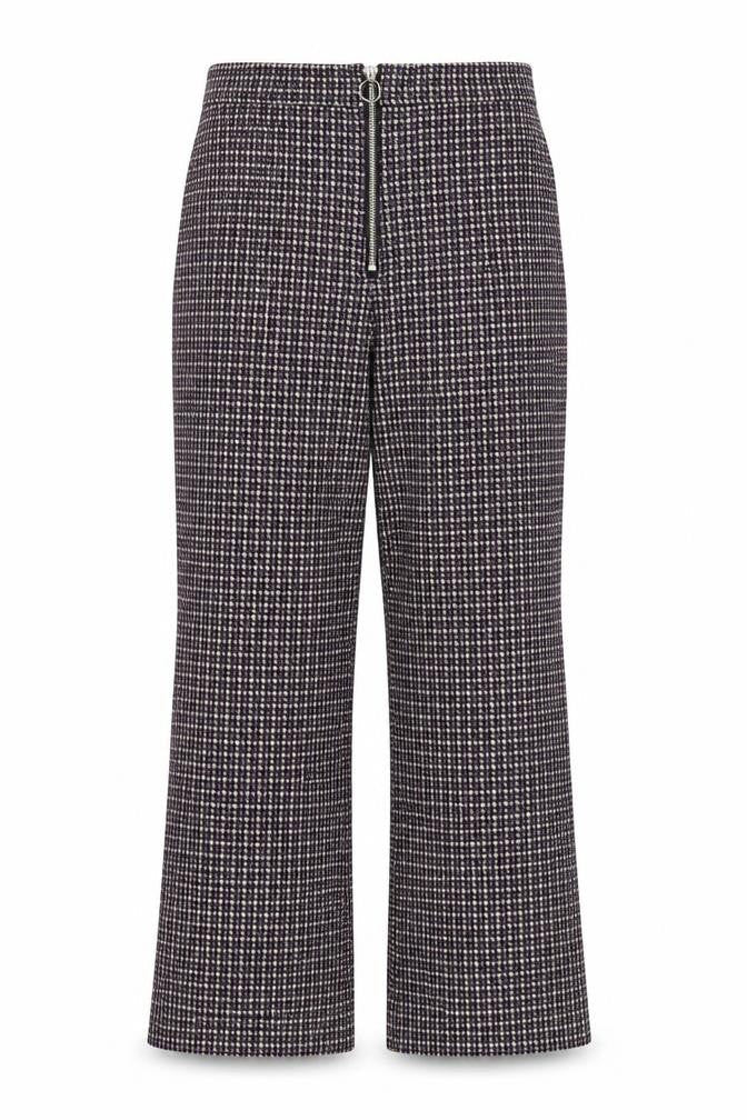 Preworn Womens Multicoloured Houndstooth  Trousers  Size 28 in L28 in