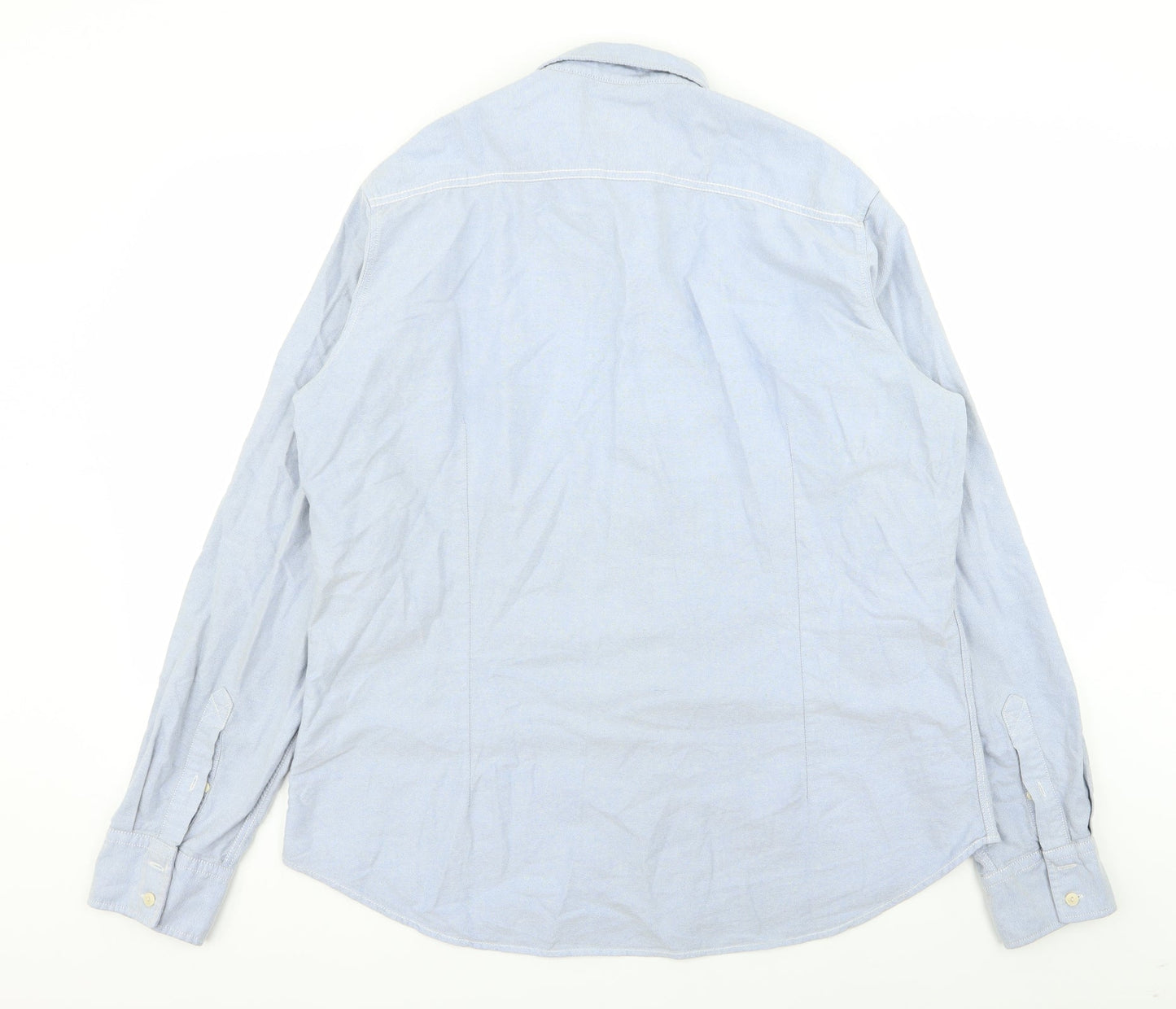 NEXT Mens Blue    Button-Up Size XL