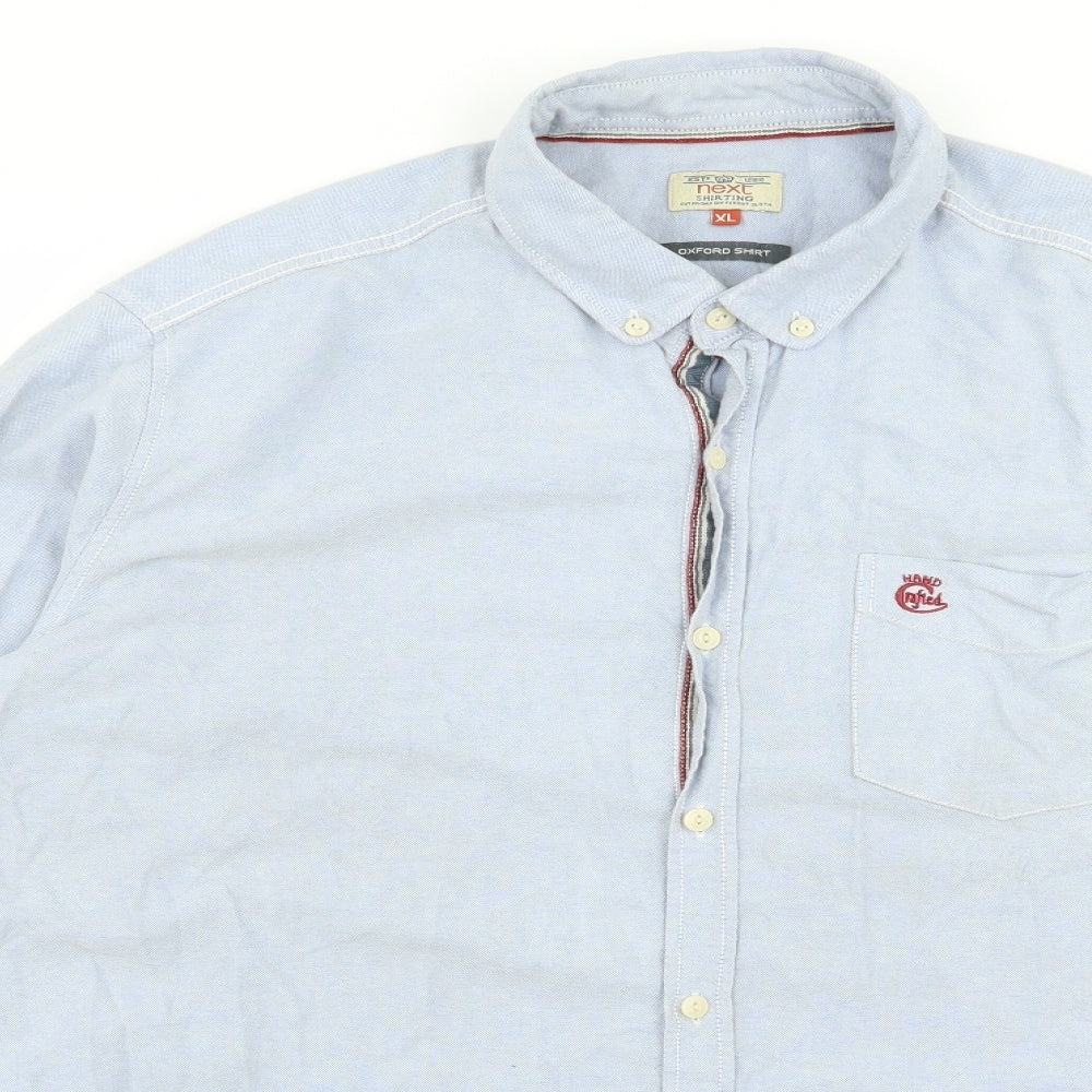 NEXT Mens Blue    Button-Up Size XL