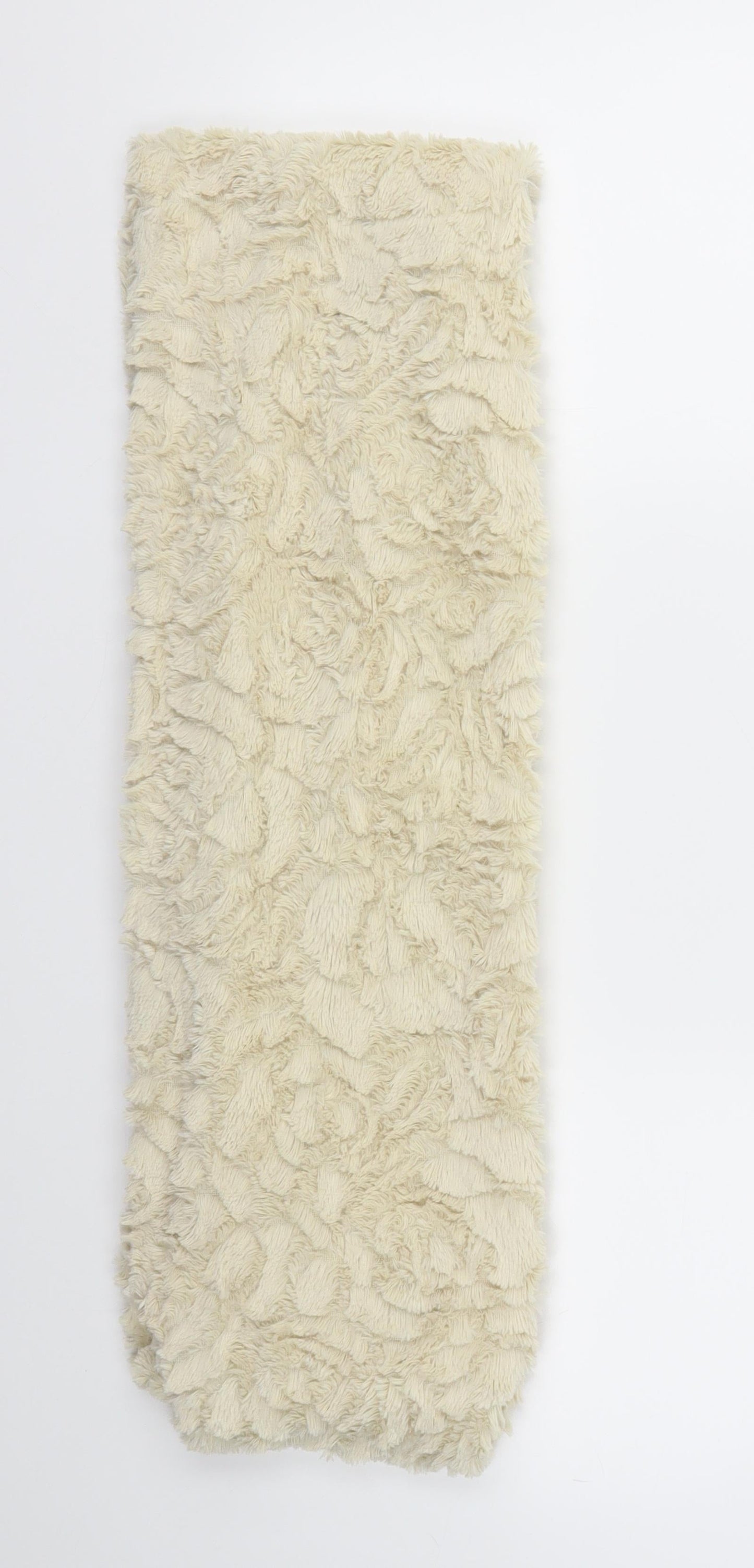 Preworn Womens Ivory    Scarf