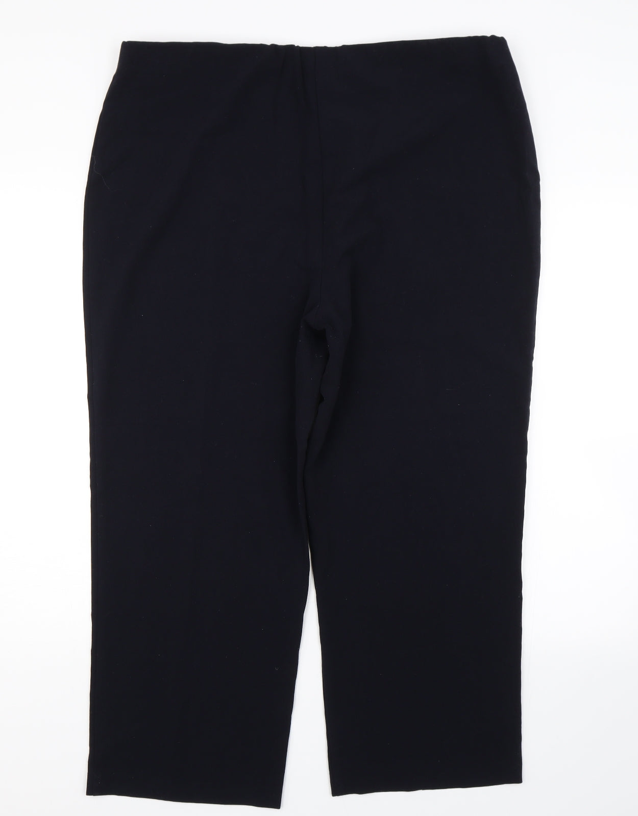 Isle Essentials Womens Blue   Carrot Trousers Size 20 L24 in