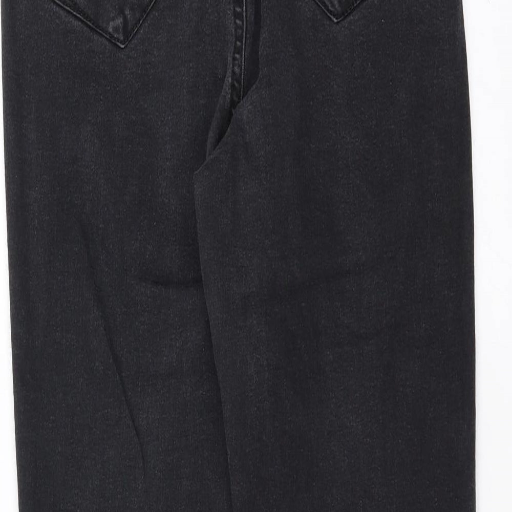 Primark Womens Grey  Denim Skinny Jeans Size 14 L24 in