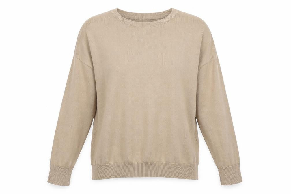 New Look Womens Beige  Knit Pullover Jumper Size L