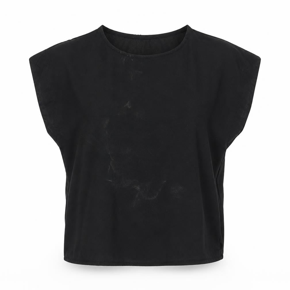 Preworn Womens Black   Basic Blouse Size S