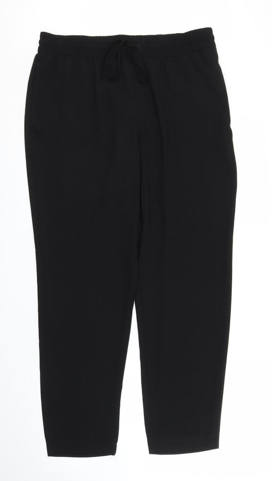Very Womens Black   Trousers  Size 16 L27 in