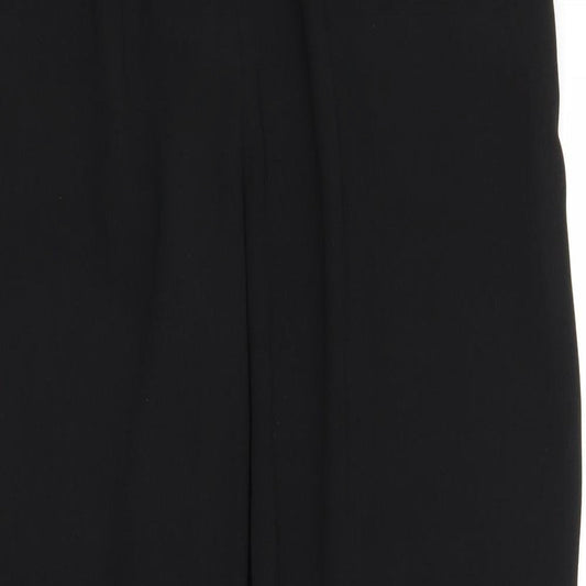 Very Womens Black   Trousers  Size 16 L27 in