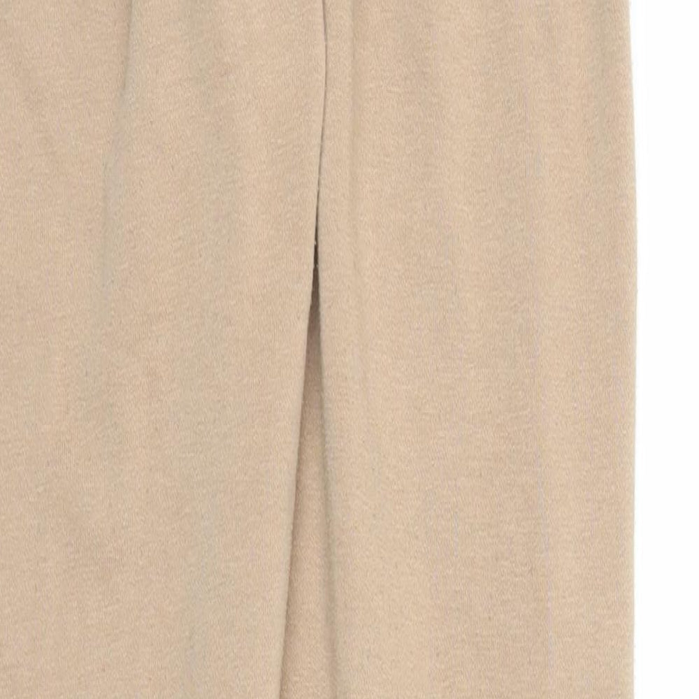 Preworn Womens Beige   Sweatpants Trousers Size S L25 in