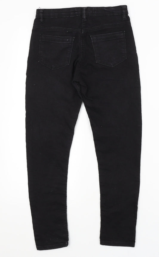Matalan Girls Black   Skinny Jeans Size 10 Years