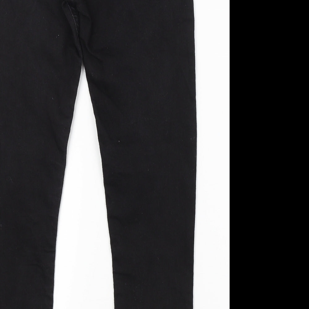 Matalan Girls Black   Skinny Jeans Size 10 Years