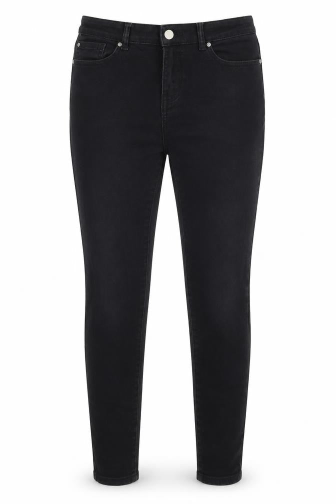 Denim Co Womens Black   Skinny Jeans Size 14 L27.5 in