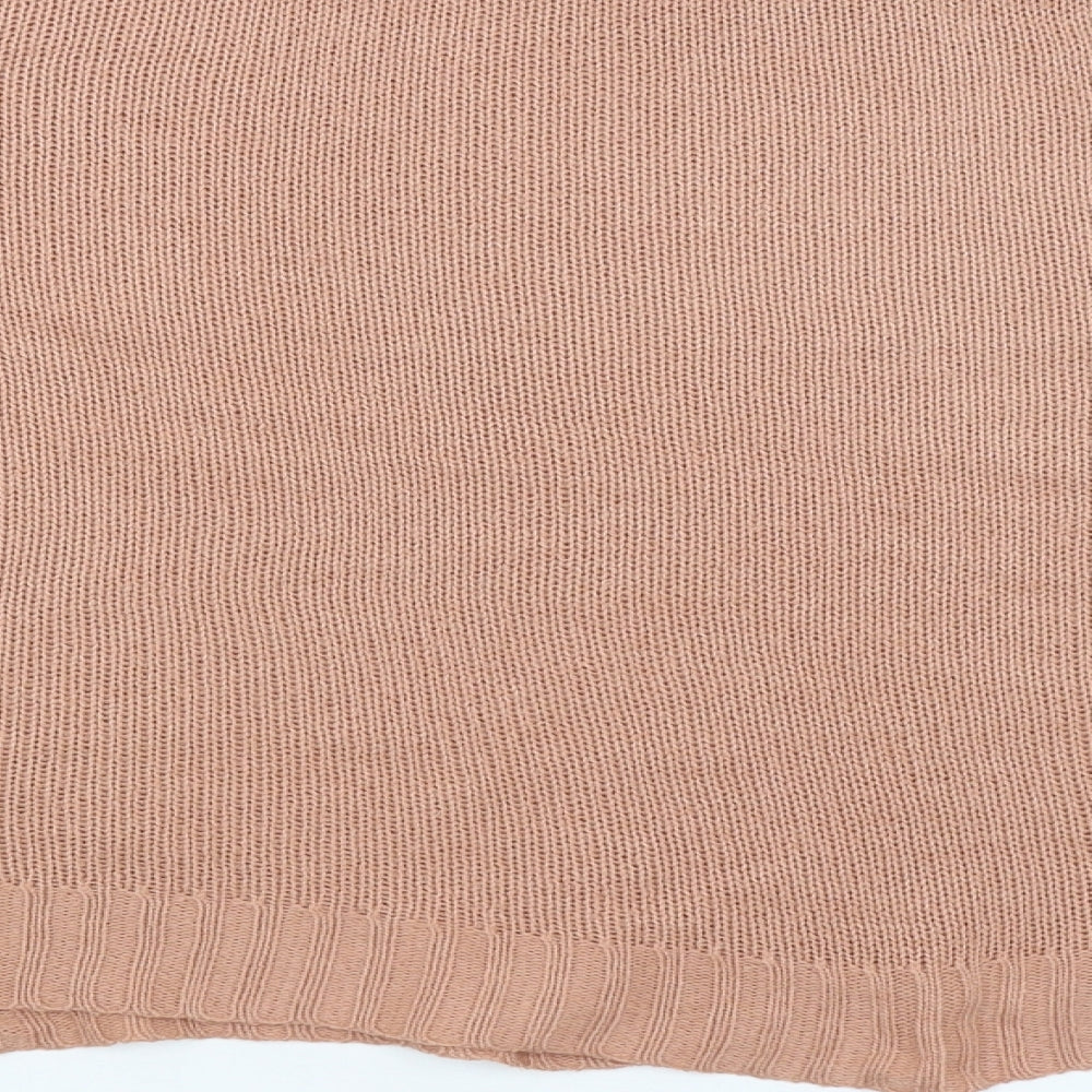 Divided Womens Pink   Pullover Jumper Size M