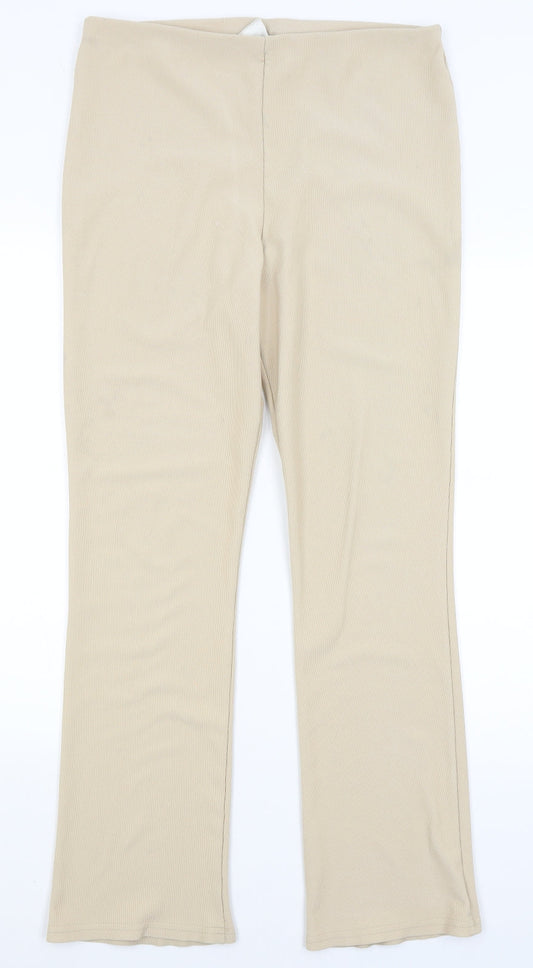 Simply Classic Womens Beige   Trousers  Size 16 L30 in