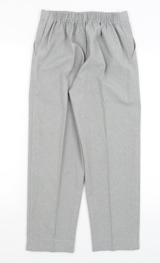 Emma  Womens Grey   Dress Pants Trousers Size 20 L23.5 in