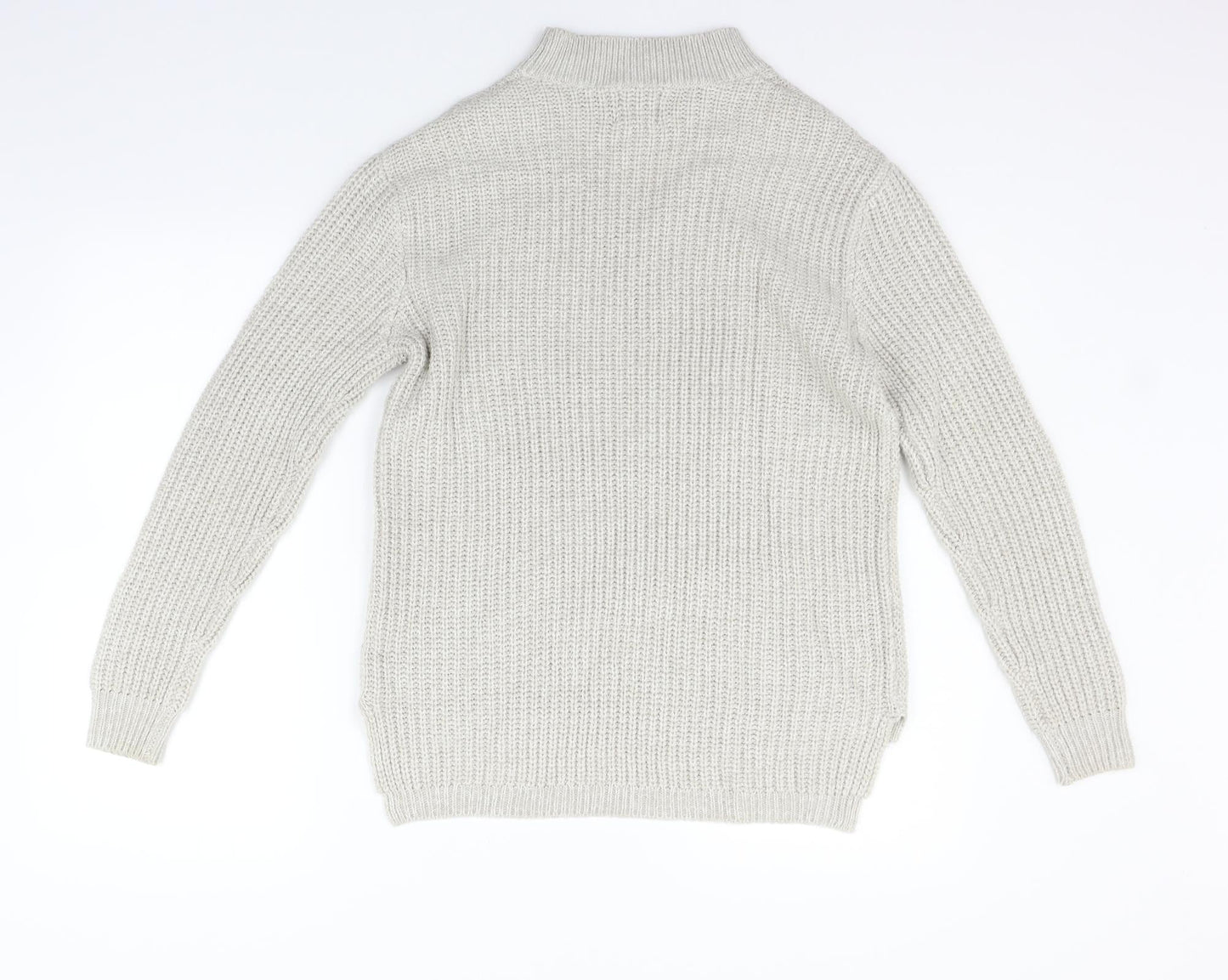 beyou Womens Beige   Henley Jumper Size 10