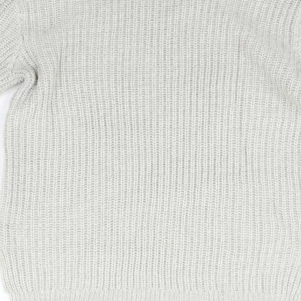 beyou Womens Beige   Henley Jumper Size 10