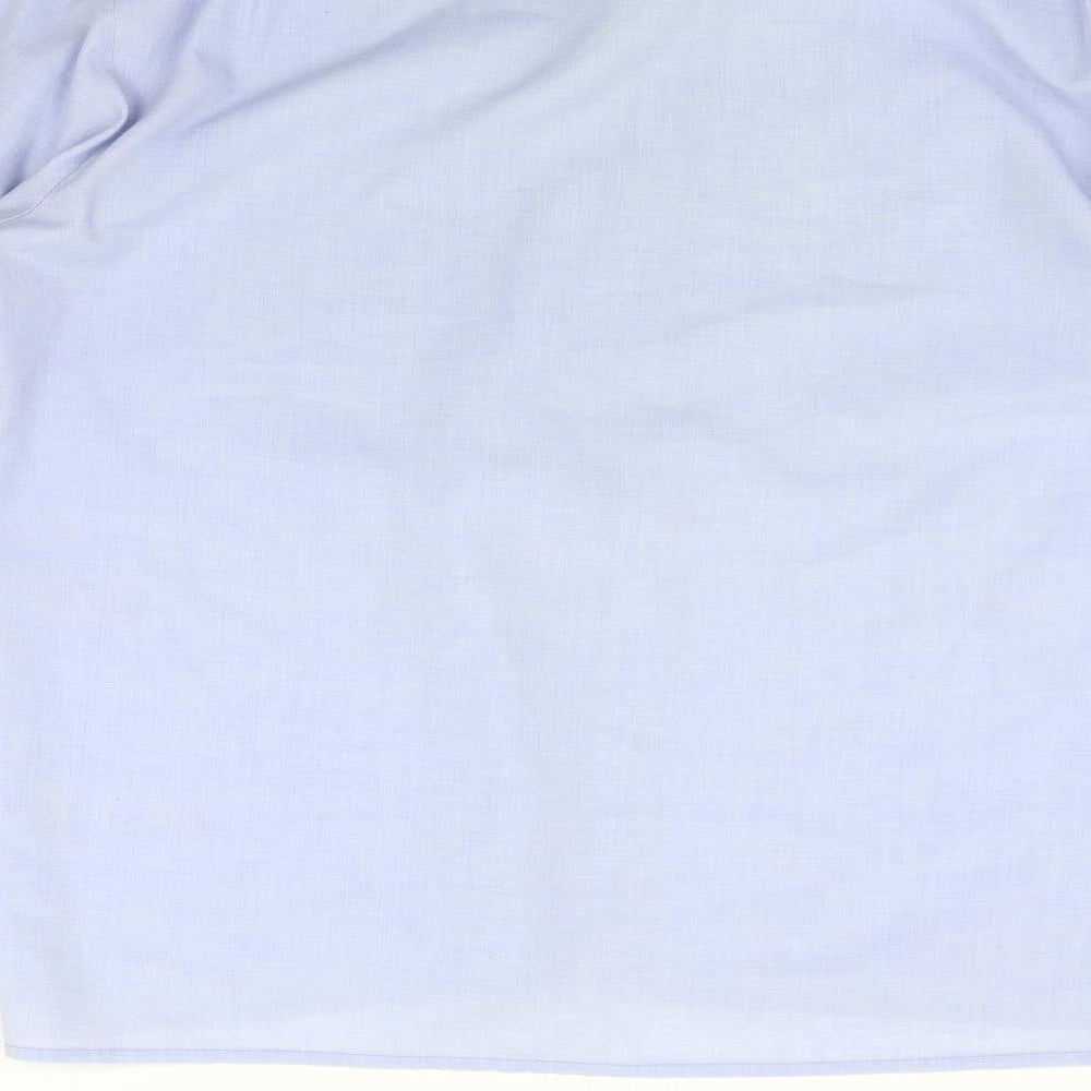 Jeremilio Mens Blue    Button-Up Size L