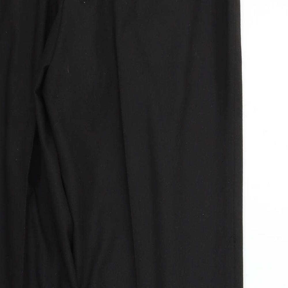 Preworn Womens Black   Trousers  Size 36 in L27 in