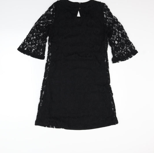 Papaya Womens Black   Fit & Flare  Size 8