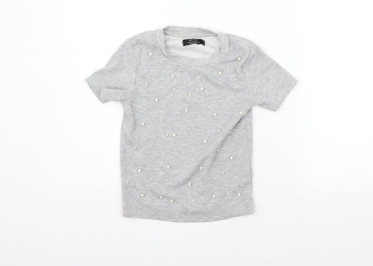 Berkshka Womens Grey   Basic T-Shirt Size XS