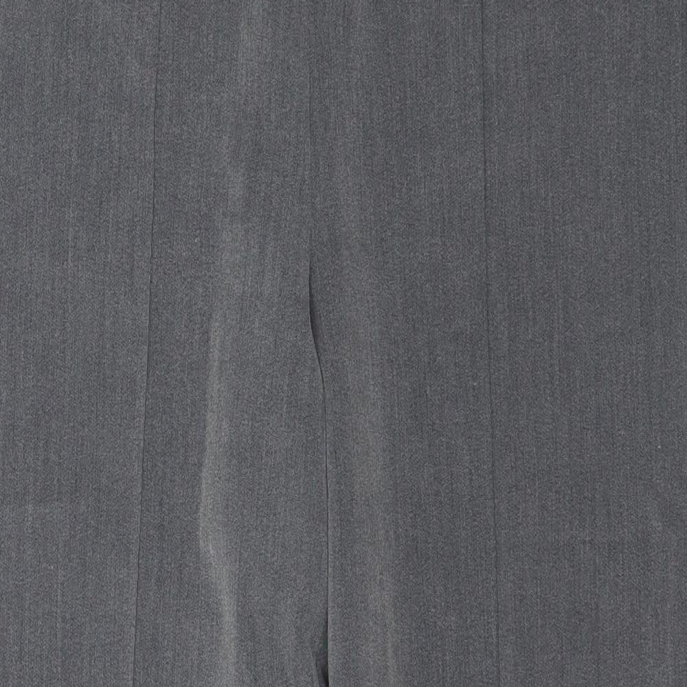 BM Womens Grey   Trousers  Size 16 L25 in