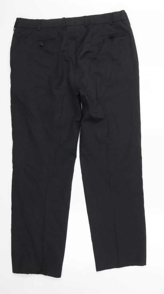 BARUTTI Womens Black   Trousers  Size 36 L29 in