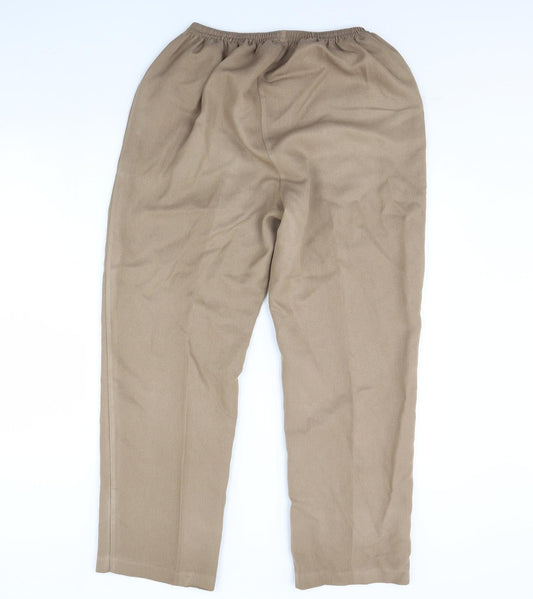 Preworn Womens Brown   Trousers  Size 30 in L29 in