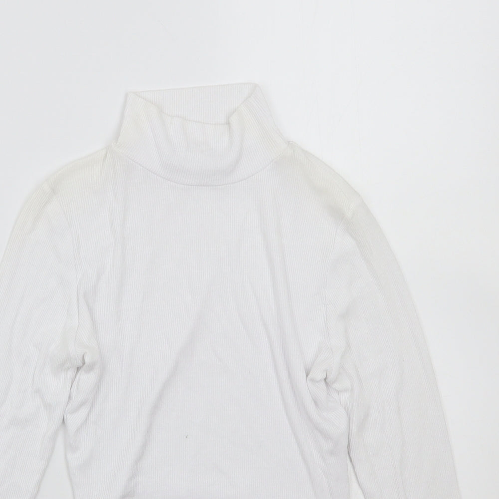 Missguided Womens White   Basic T-Shirt Size 8