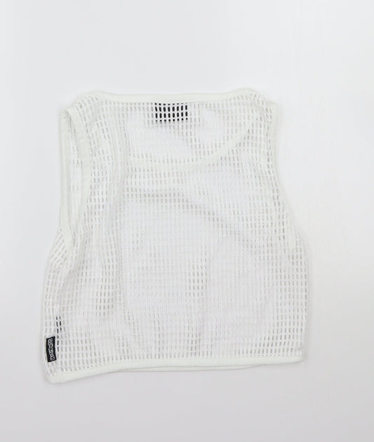Hotmess Womens White   Basic T-Shirt Size XS