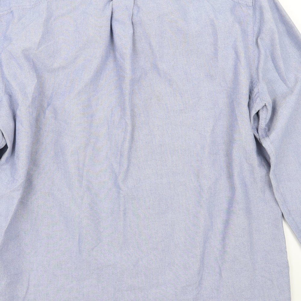 NEXT Mens Blue    Button-Up Size L