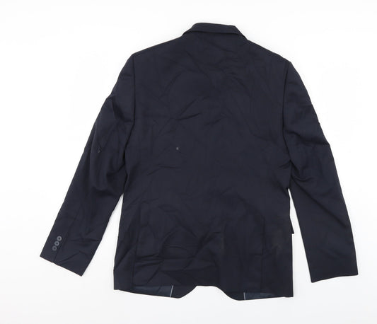 M&S Mens Blue   Jacket Suit Jacket