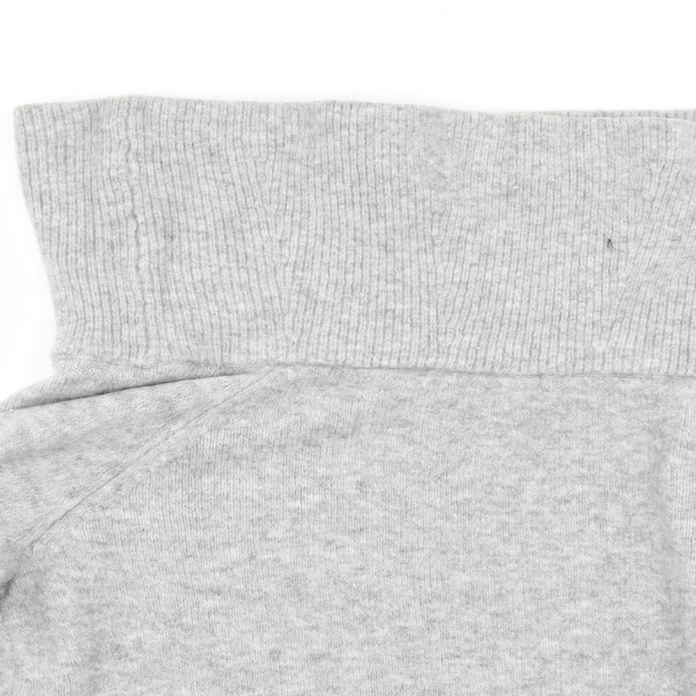 H&M Womens Grey   Pullover Jumper Size XS