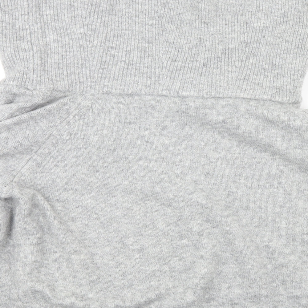 H&M Womens Grey   Pullover Jumper Size XS