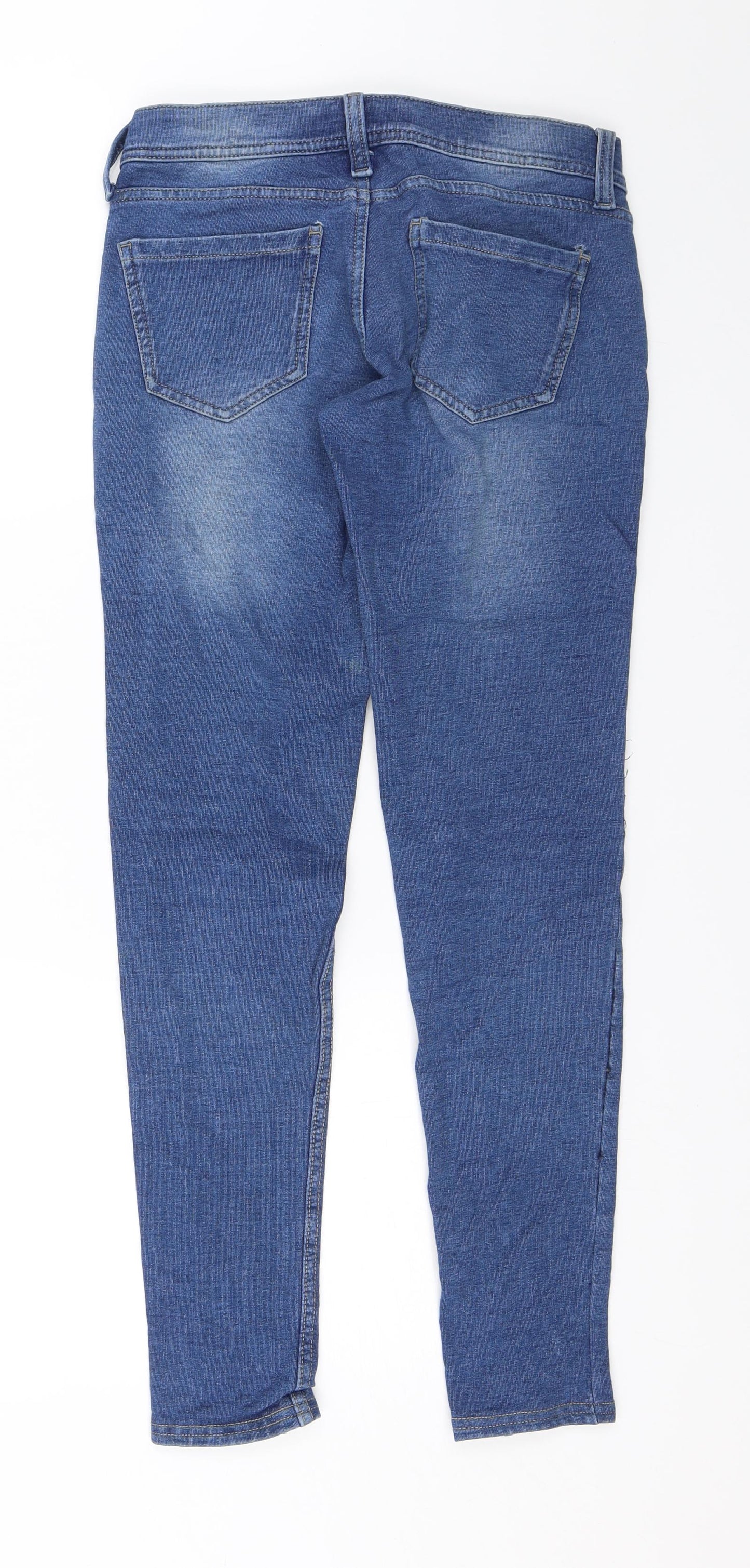 Vanilla Star Womens Blue  Denim Skinny Jeans Size 26 in L26 in