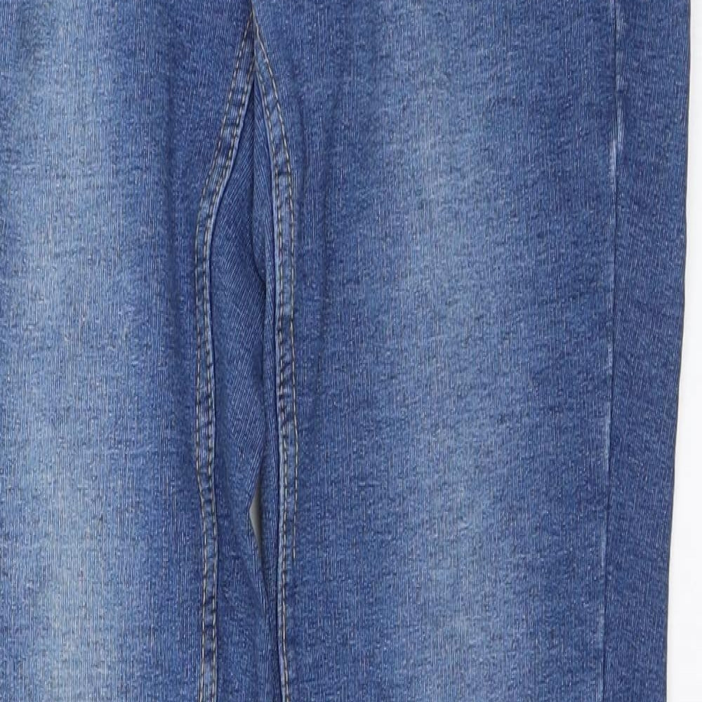 Vanilla Star Womens Blue  Denim Skinny Jeans Size 26 in L26 in