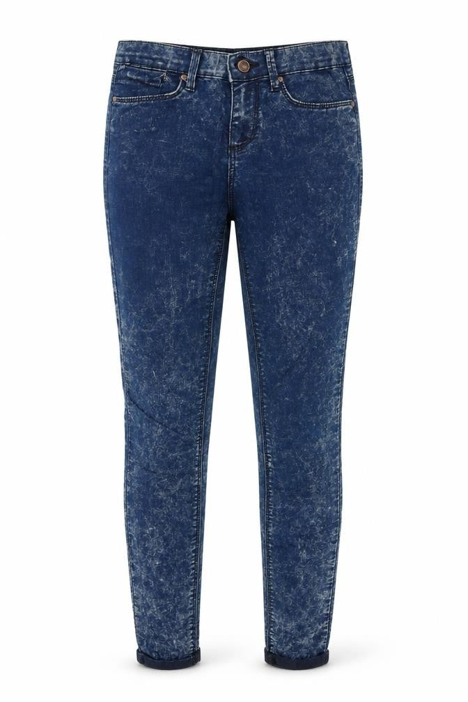 Topshop Womens Blue   Skinny Jeans Size 8 L27 in