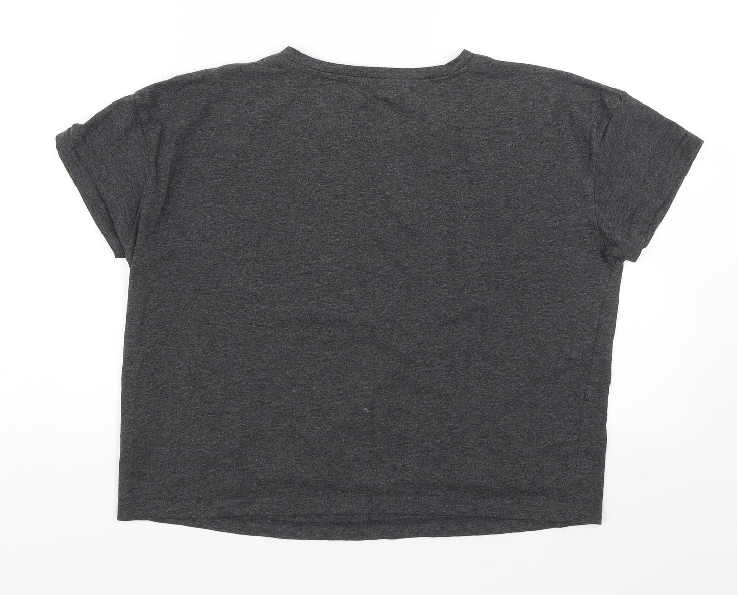 New Look Womens Grey Solid  Top Pyjama Pants Size S  - Sunday is for sleeping