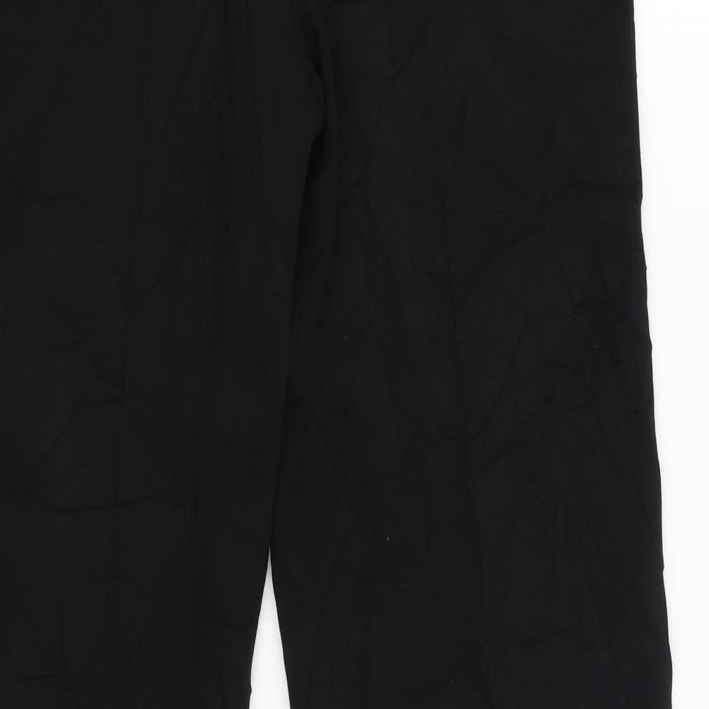 NEXT Womens Black   Windbreaker Trousers Size 8 L32 in