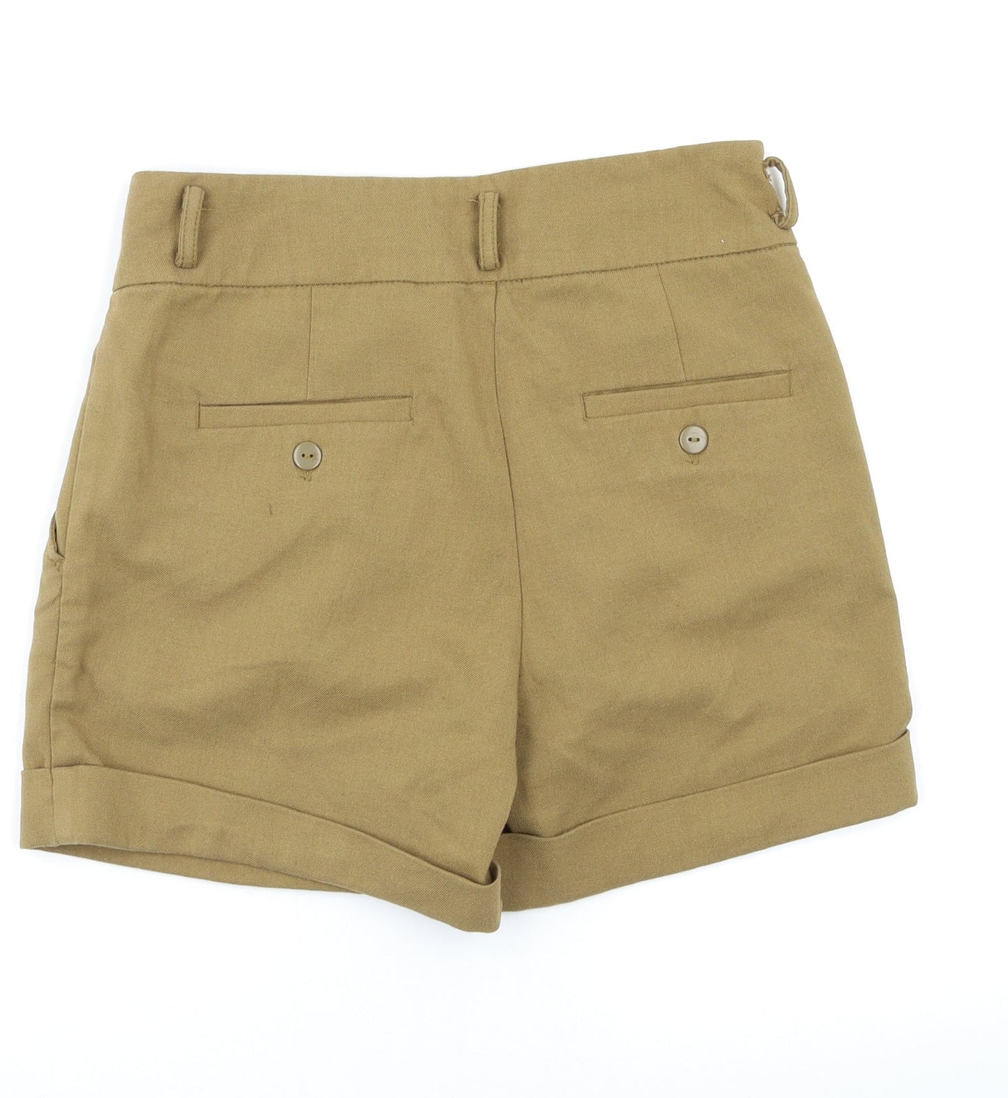 Sara Kelly Womens Brown   Chino Shorts Size 8