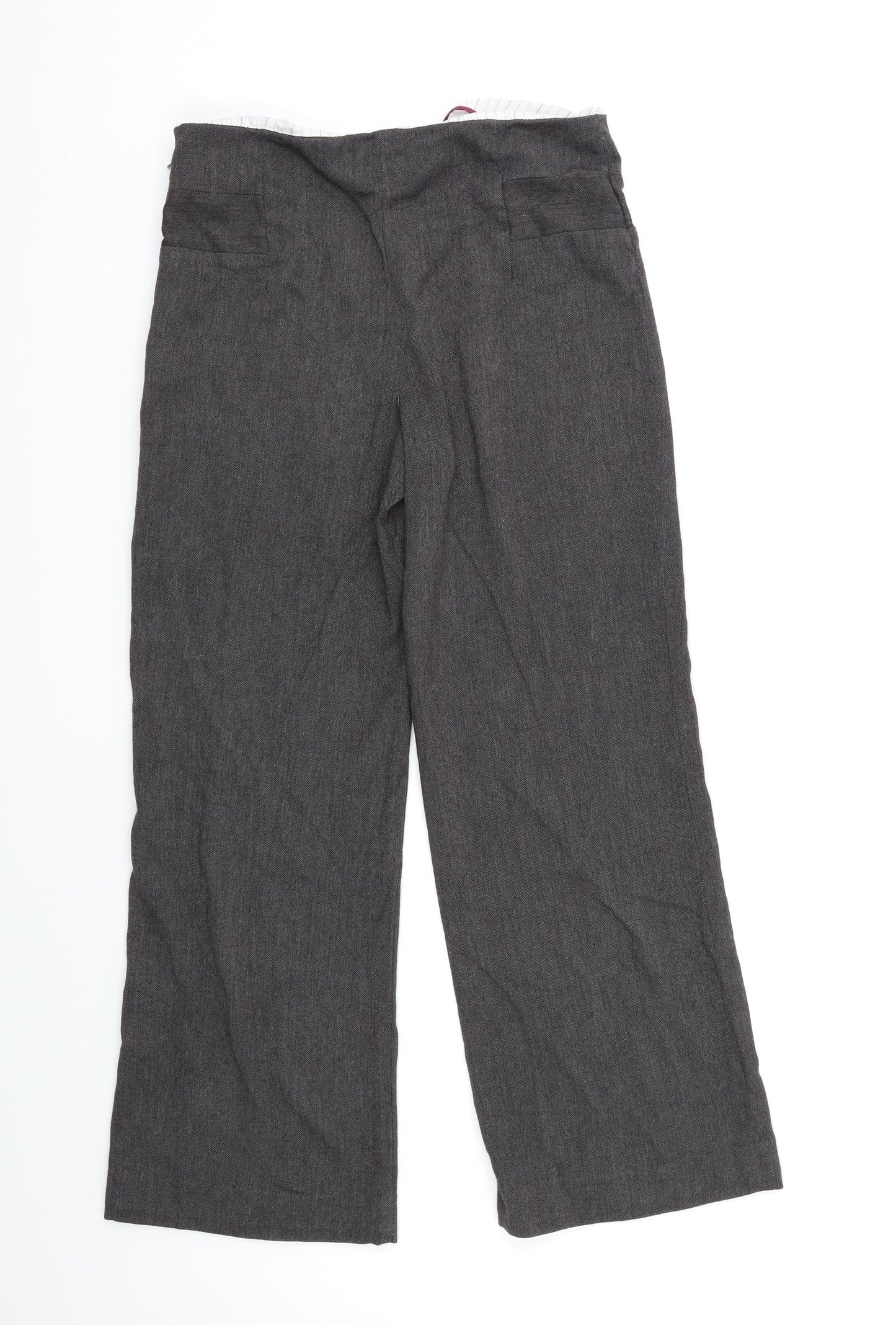 M&S Womens Brown   Trousers  Size 10 L26 in