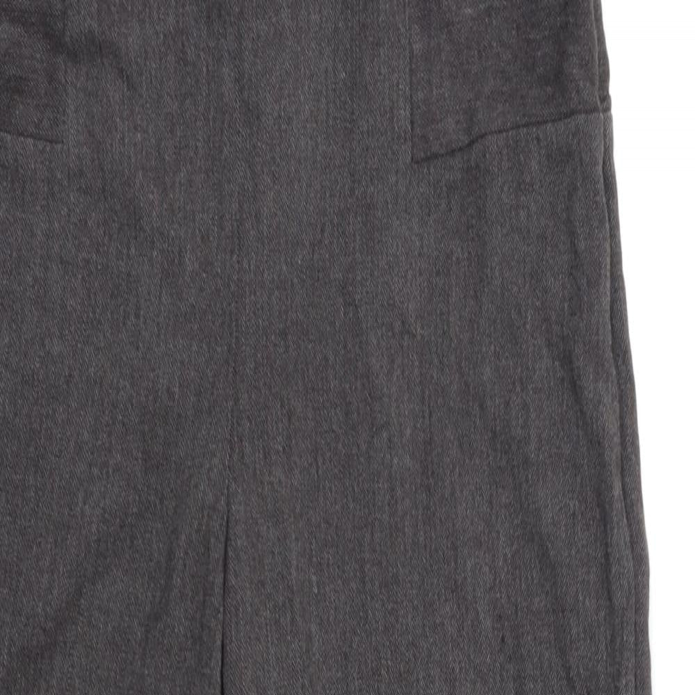 M&S Womens Brown   Trousers  Size 10 L26 in