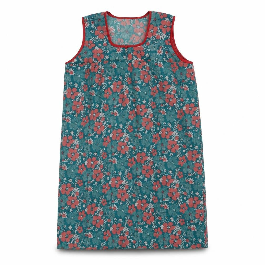 Preworn Womens Green Floral  Tunic Tank Size M
