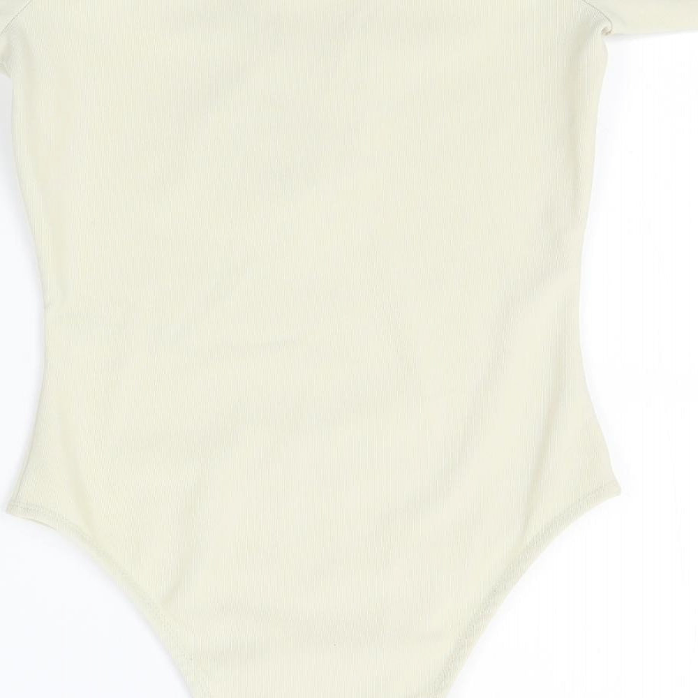 Topshop Womens Ivory   Leotard One-Piece Size 10