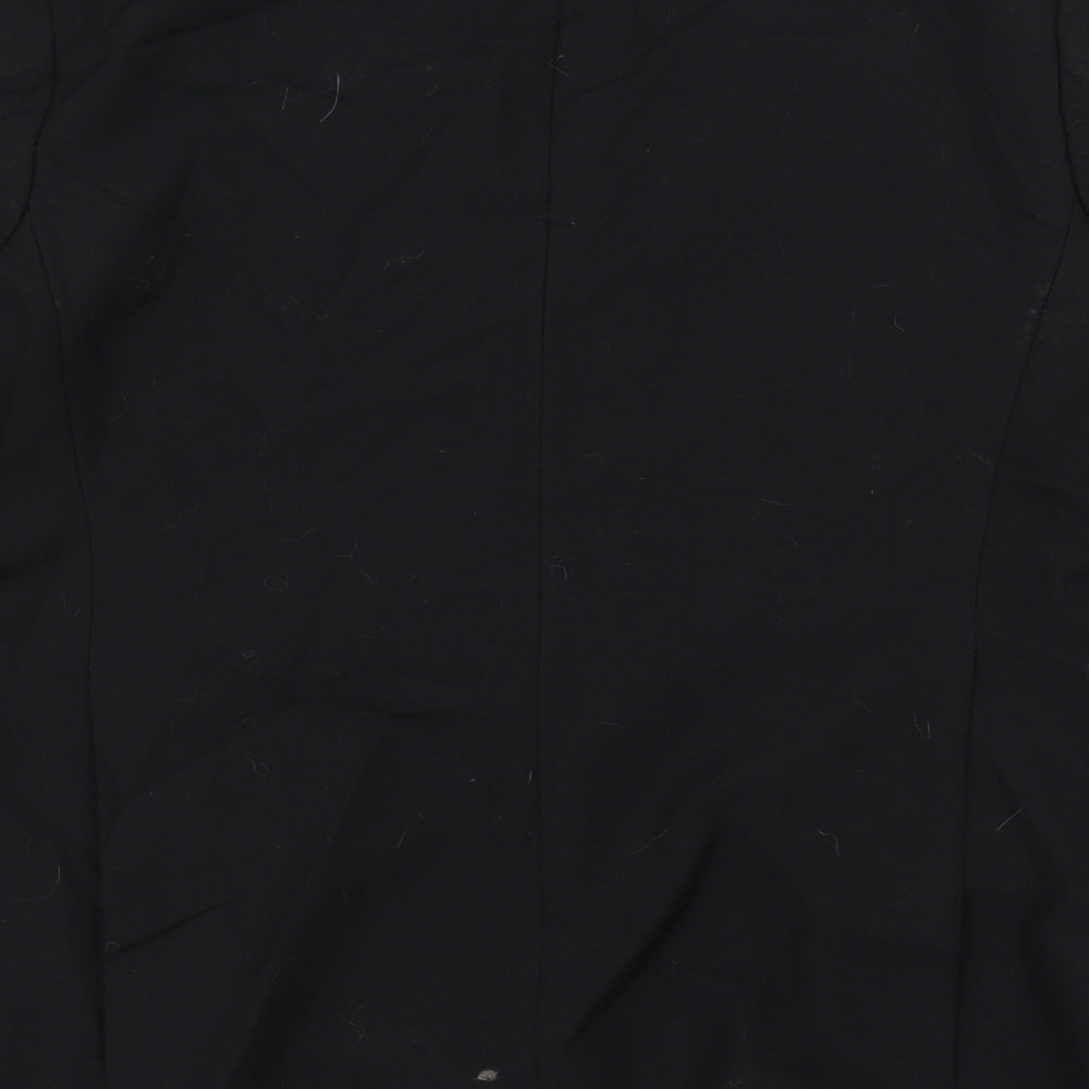 Preworn Mens Black   Jacket Suit Jacket Size 38