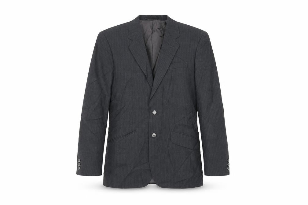 Berwin Mens Grey   Jacket Suit Jacket Size 36