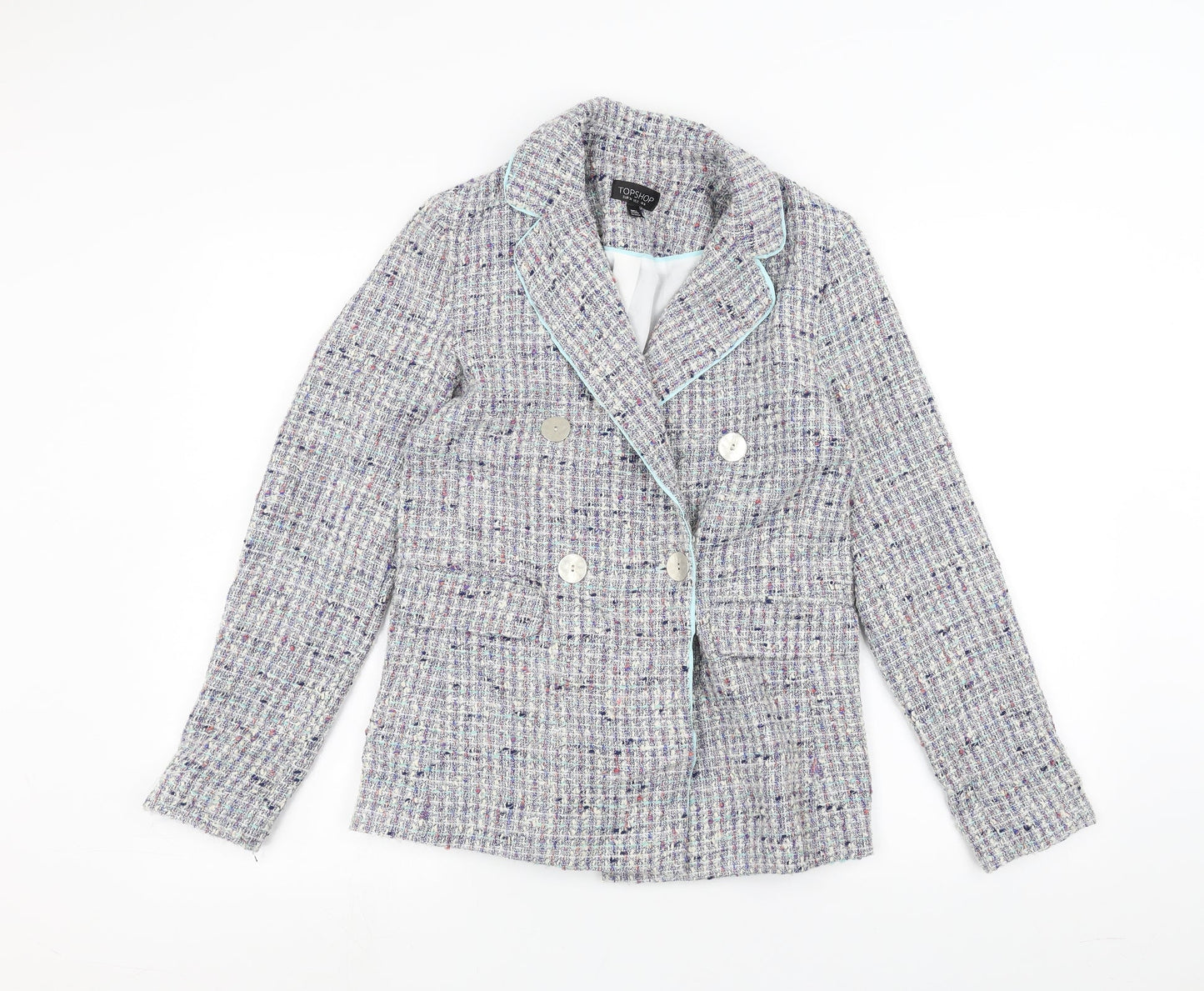 Topshop Womens White   Jacket  Size 6