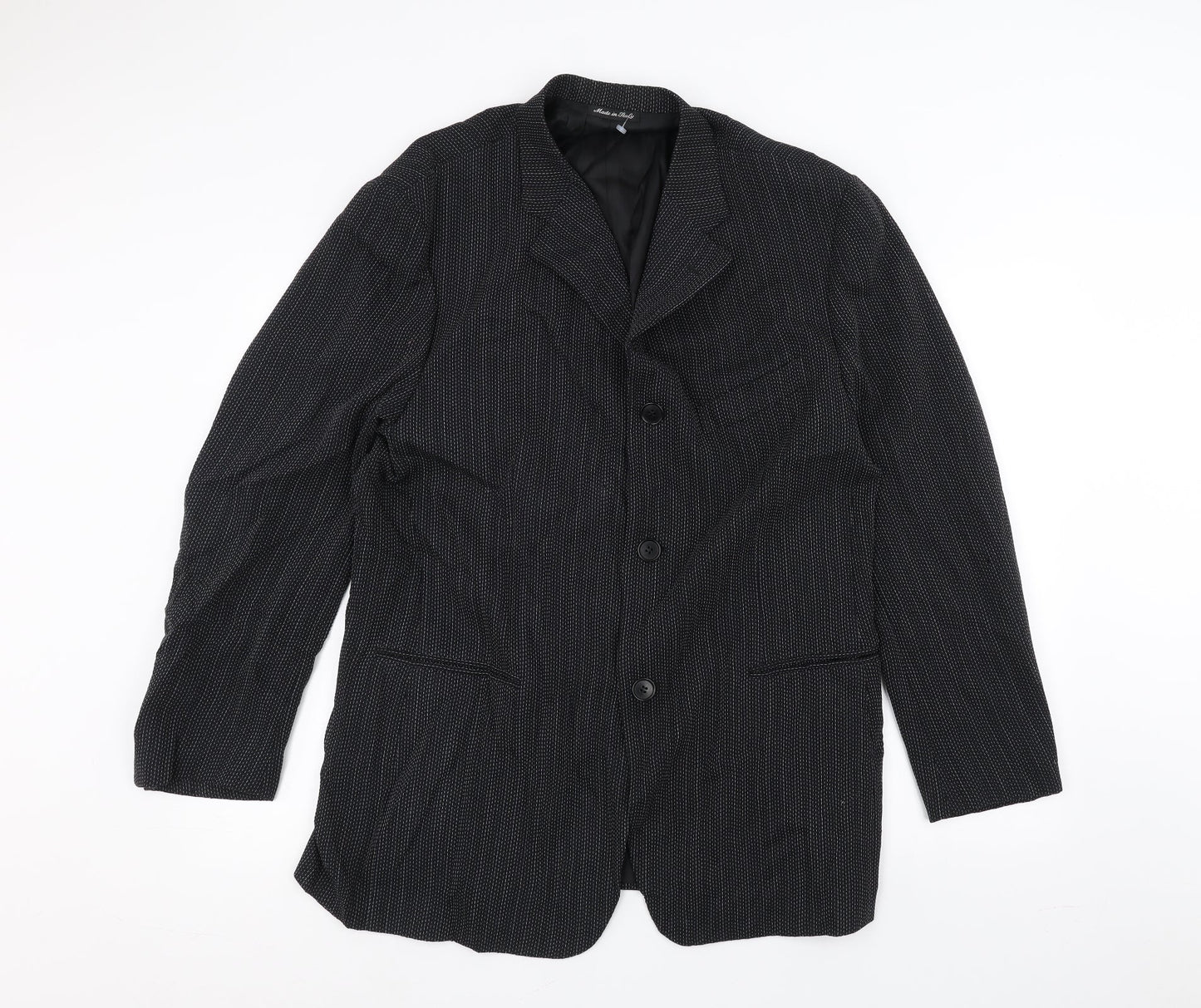 Preworn Mens Black   Jacket  Size 42