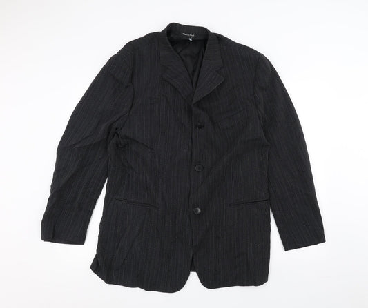 Preworn Mens Black   Jacket  Size 42