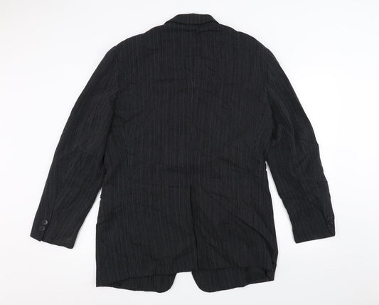Preworn Mens Black   Jacket  Size 42
