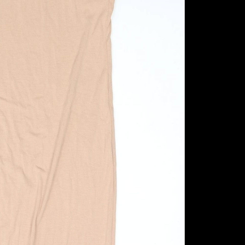 ASOS Womens Beige   Pencil Dress  Size 6