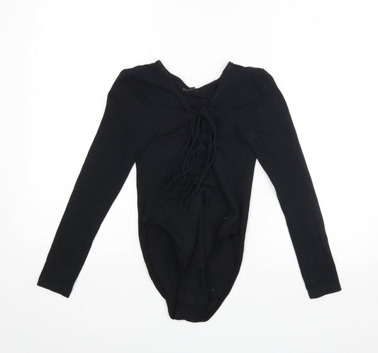 Topashop Womens Black   Playsuit One-Piece Size 8